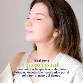 Hidrolato de caléndula puro tónico facial todo tipo de piel cosmetico formulaciones naturales Hebbe Cosmetics 1l