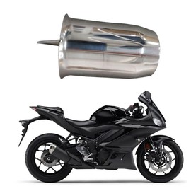 Riloer 51 mm Universal Motorcycle Exhaust System Exhaust Silencer Motorcycle Exhaust Muffler Pipe 51 mm