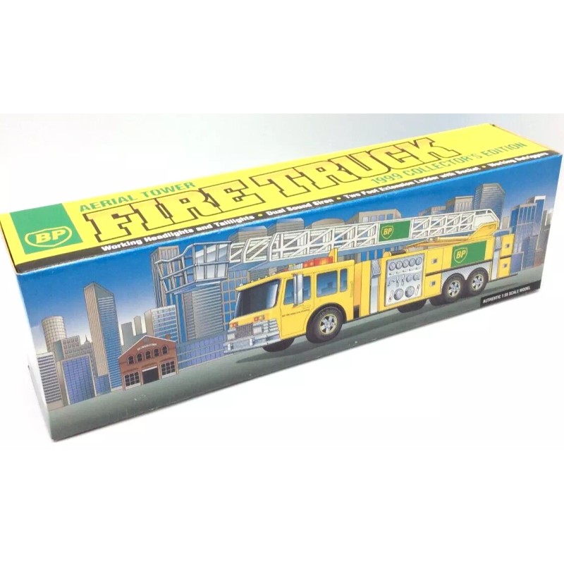 BP Aerial Tower Fire Truck 1:35 Scale Lights & Sound