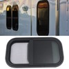 MARTEXBUY RV Window, 12" x 22" Black RV Camper Window,