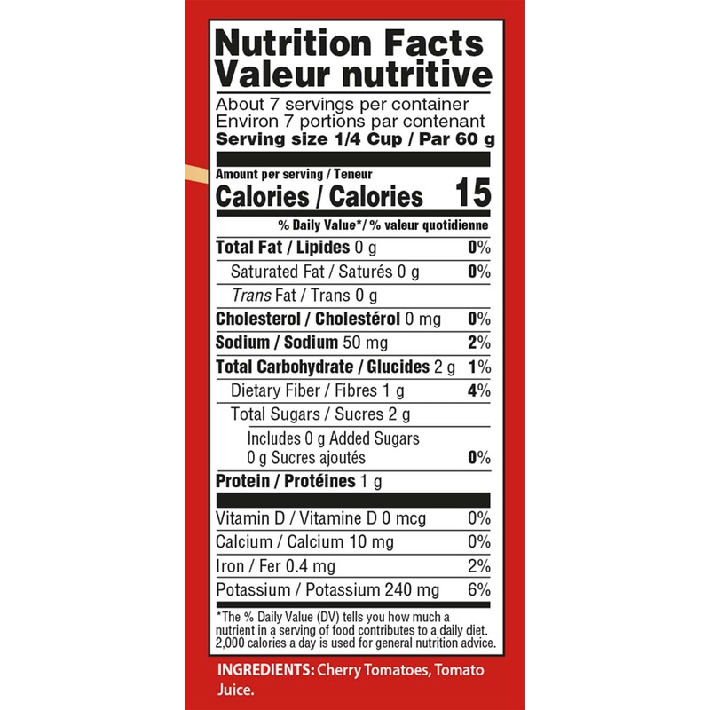 Tuscanini Whole Cherry Tomatoes 14.1oz (4 Pack) | Imported From
