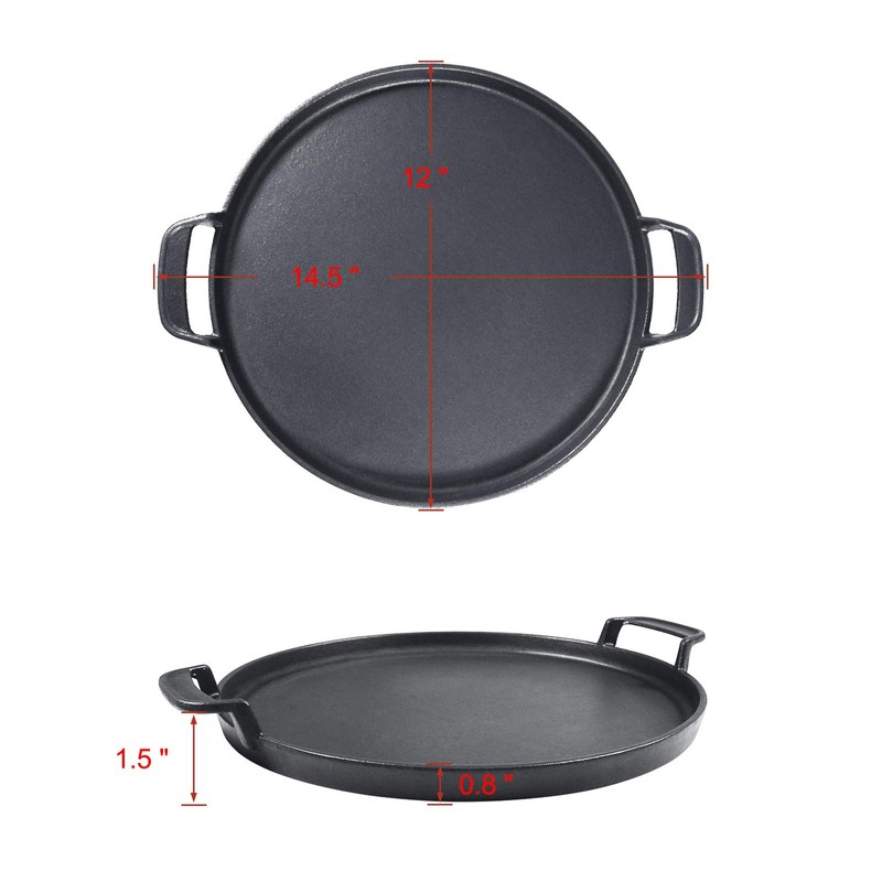 Hisencn 7421 Gourmet BBQ System Griddle for Weber 22 1/2