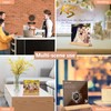 Andchi 5pcs AcrylicTable Sign Holders T-Shape Both Sides Table Display