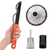 Fengzio Bicycle Chain Whip with Sprocket Puller and Puller Universal