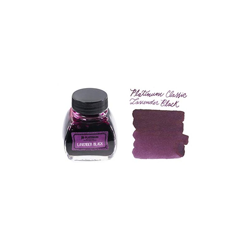 Platinum Fountain Pen, Bottle Ink, Classic 86, Lavender Black, INKK-2000-86