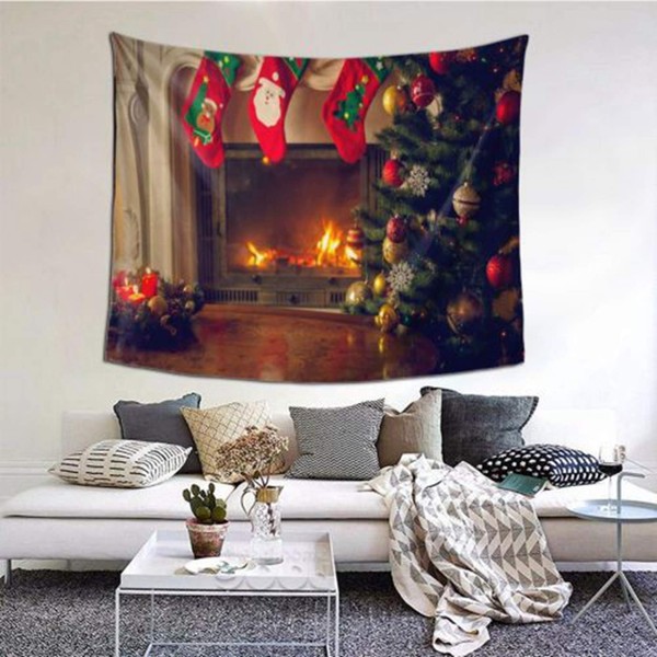 Christmas Tapestry, Stylish, Ornament, Wall Hanging, Interior, Multi-functional Wall Hanging, Makeover, Decoration, Window Curtain, Housewarming, Wedding Gift, Christmas Gift