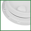 Motoforti 4" Boat White Circular Inspection Hatch Deck with Detachable