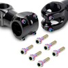 6PCS Bicycle Stem Bolt M5 X 16mm Titanium Alloy Waterproof
