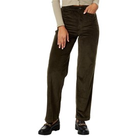 Madewell Emmett 2.0 Wide-Leg Pants in Corduroy Expedition Green 24
