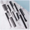 Kit 16 Cepillos Peines Cabello Peinado Peluquería Magic Clip De