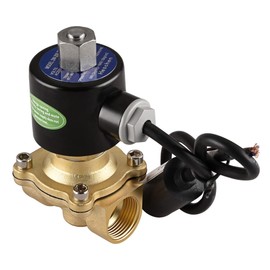 Heschen Brass 2 WK200 – 20 Pt 3/4 AC 220 V Direct Action Electric Solenoid Valve Water Air Gas Normally Open