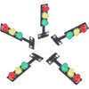 Youmile 5pcs Mini Traffic Light Display Module LEDDC 5V5mm Display