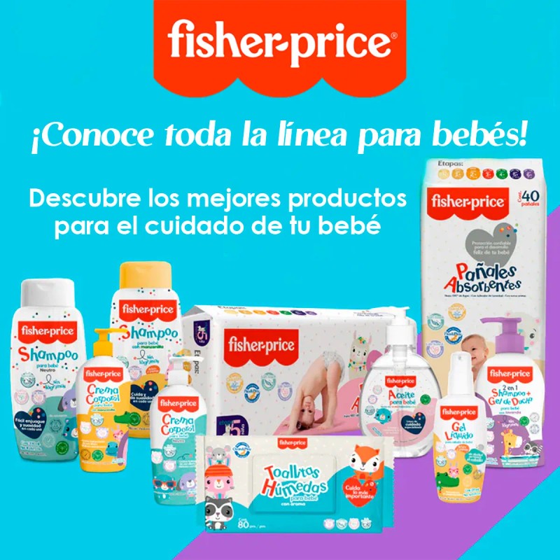 Gel Para Cabello De Bebé Fisher-price Fórmula Suave 120 Ml