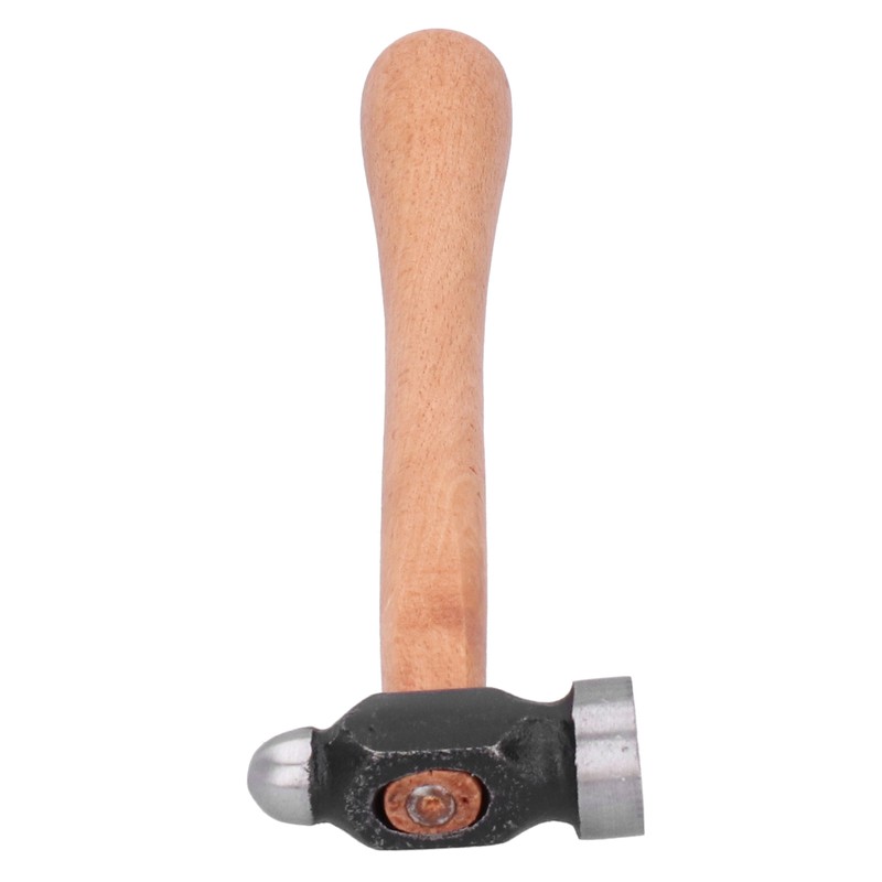 Wood Handle Ball Peen Hammer Household Jewelry Making Processing Round