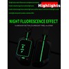 HIBEYO Flip 2 Button Key Fob Cover Compatible with Jeep