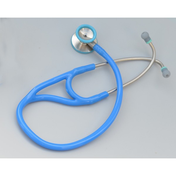 Kila Scopes KL770 Cardiac Dual Head Steel Stethoscope with Bell - SkyBlue