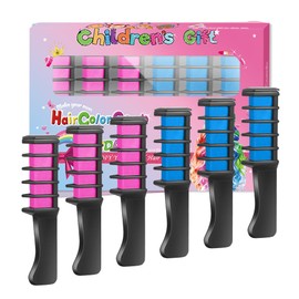 Hair Chalk Comb – Temporary Dye for Kids, Washable & Fun for Parties