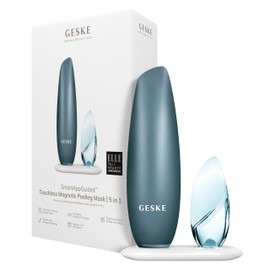 GESKE SmartAppGuided™ Touchless Magnetic Peeling Mask 5 in 1 | Magnetic Face Mask | Removes Impurities | Facemask | Pore Cleansing | Skincare for All Genders | Best of Face Masks | Clean Skin Glow