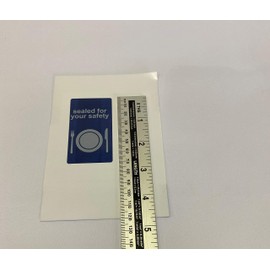 Food Delivery Seals, Tamper Evident Labels for Food & Drink Deliveries Security x 500 Labels TPL-L