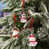 VCUTEKA Christmas Snow Globe - Christmas Tree Ornaments Hanging Snow