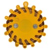PF16LLM AMBER 9-FUNCTIONS PORTABLE 16 LED POWER FLARE POWER-MARKERS ROADSIDE EMERGENCY MAGNETIC CR123A BATTERY