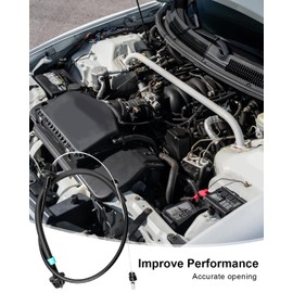 26" LS Throttle Cable Drive By Cable Accelerator linkage Fit for LS1 LSX LS Engine for 3 and 4 Bolt Throttle Bodies Replace 551859
