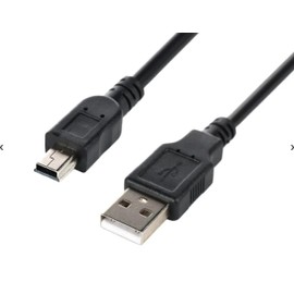 Texas Instruments Usb Cable for Ti 84 Plus, Ti 84 Plus C Silver Edition, Ti 89 Titanium, Ti Nspire Cx and Cx Cas graphing calculators