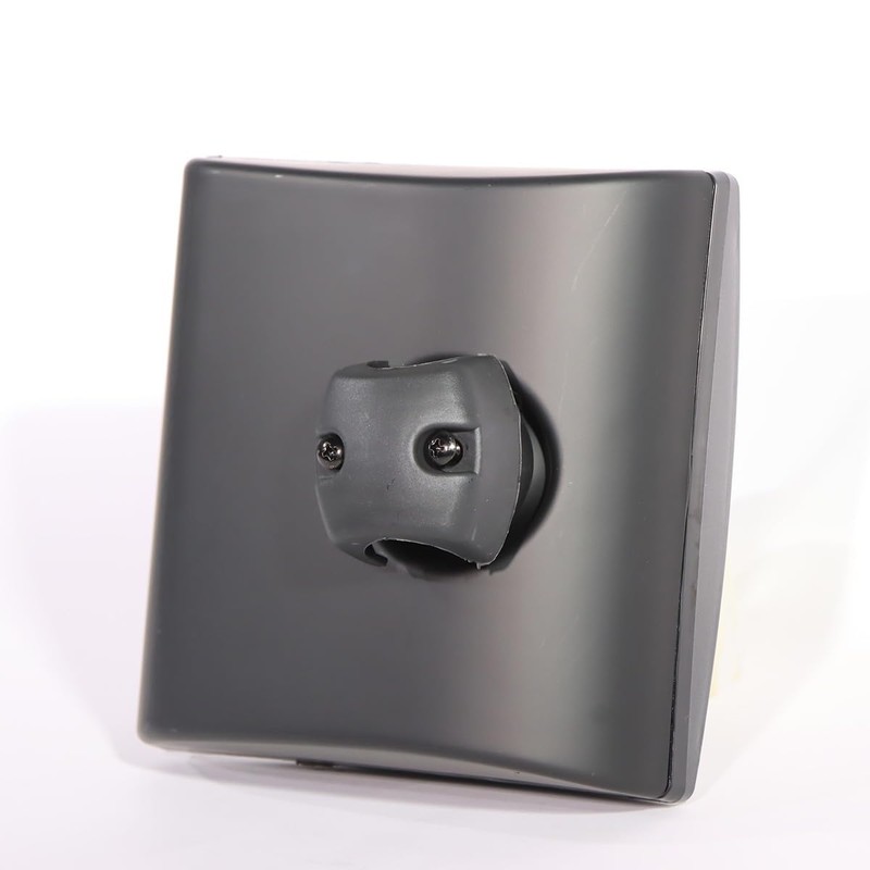 Black Square Convex Hood Mirror Head for 2008-2018 International Prostar