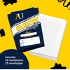 Desert Cactus Augustana University (SD) Graduation Party Invitations Vikings 5x7