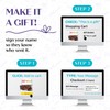 Get Well Soon Gift Basket Chocolate Brownies Cookies Food Gift