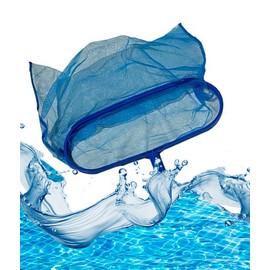 FibroPool Above Ground Swimming Pool Maintenance Kit - Telescoping Pole, Leaf Rake, Vacuum, Brush, Floating Chlorinator, Leaf Net and Test Strips