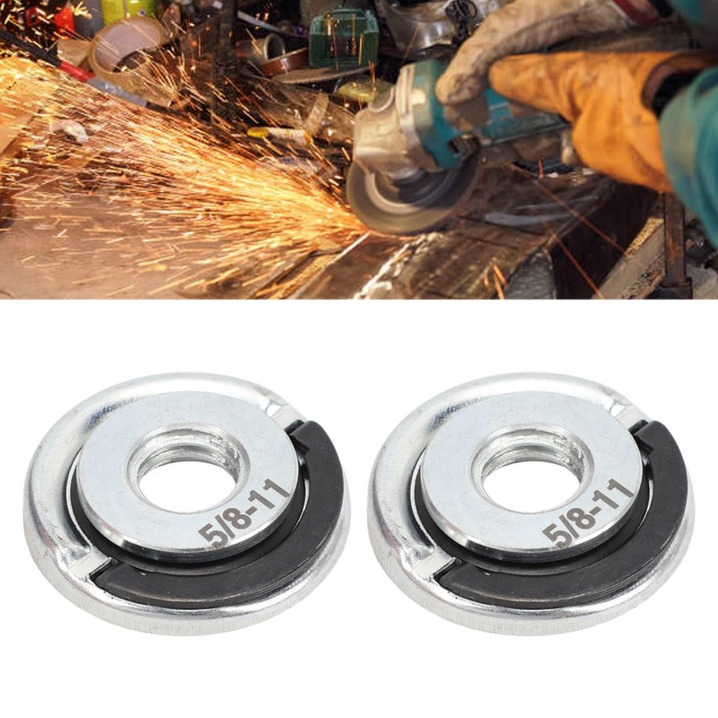 Tuerca de Amoladora Angular de 2 Piezas, 5/8-11 Tuercas de