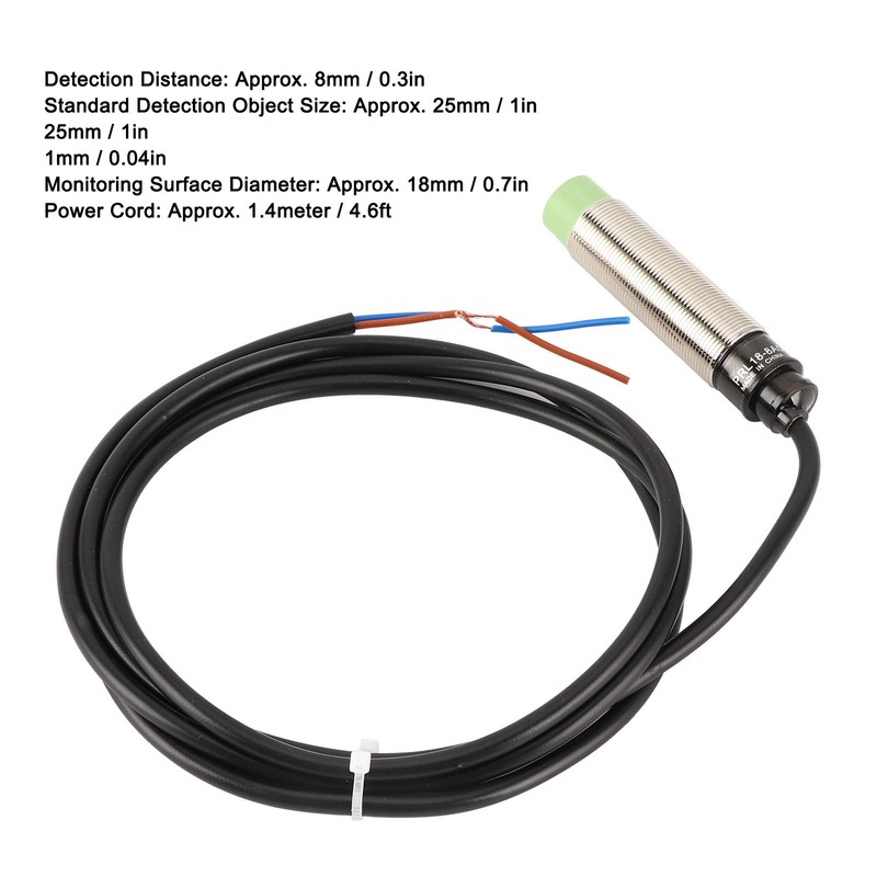 BERM Approach Switch Sensor 3‑Wire Cylindrical Power Control Equipment 90‑250VACPRL18‑8AO