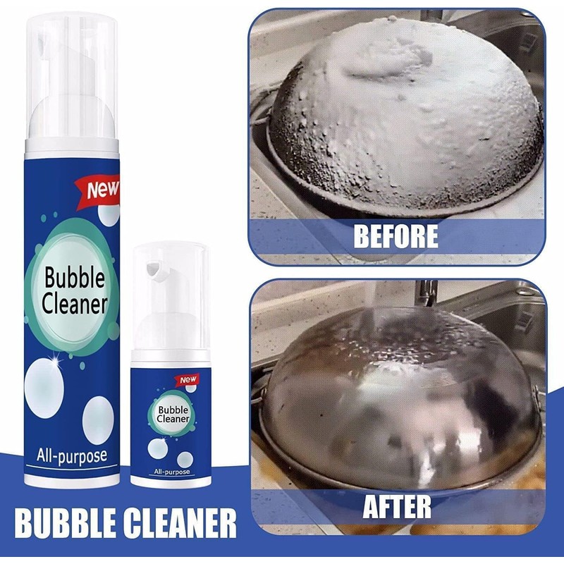  All Purpose Rinse Cleaning Spray, Bubble Cleaner Foam, All