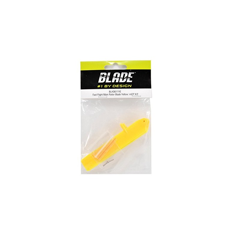 Blade Fast Flight Main Rotor Blade Set Yellow: mCP X