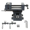 findmall 4 Inch Cross Slide Drill Press Heavy Duty Benchtop