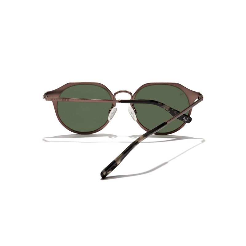 HAWKERS Unisex Warwick Metal Sunglasses, Gun-metal-alligator