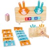 1 Set Wooden Math Learning Toys,Montessori Educational Toy for 2-6