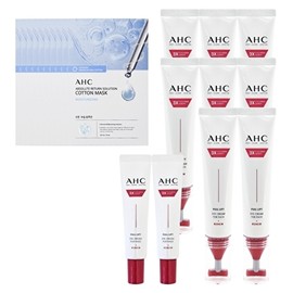[AHC] [Latest Award] AHC Eye Cream Season 14 Full Lift T Gua Sha Lifting 40ml 8 pieces + 12ml 2 pieces + Moisture 10 pieces / [AHC][최신상] AHC 아이크림 시즌14 풀 리프트 T괄사 리프팅 40ml 8개+12ml 2개+모이스처10매