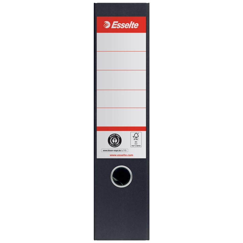 Esselte A4 Lever Arch File 75 mm Spine Width Black
