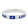 LLBFHH 4 Pcs Louisiana State Flag Rubber Bracelets,State Flag Silicone