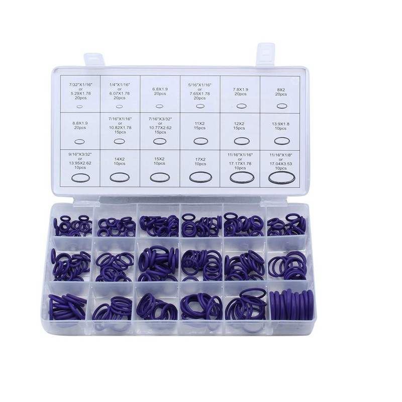 TAKPART 270pcs 18 Sizes Car Air Conditioning Air Conditioning Compressor