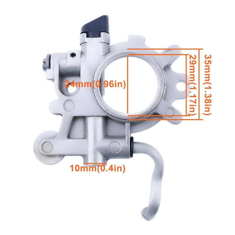 Mtanlo Oiler Oil Pump for Stihl 044 MS440 Chainsaw Worm