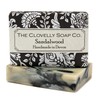 Clovelly Soap Co Natural Handmade Sandalwood Bergamot and Charcoal Soap