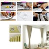 32 Pack Curtain Grommet, Inner Diameter 1-9/16"(40mm) Curtain Eyelet Rings