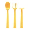 Constructive Eating Training Utensils - Made in USA - Sunshine