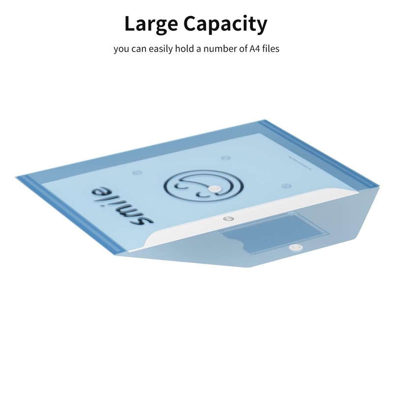 Plastic Wallets Folders - 28 Pack A4 Coloured Document Folder
