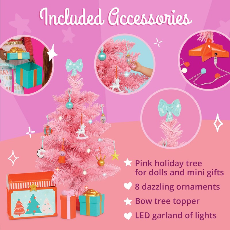 Glitter Girls – 14-Inch Doll Accessories – Winter Tree Playset
