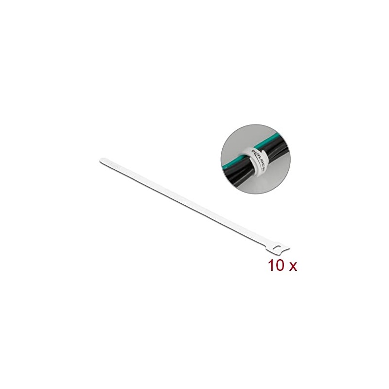 Delock Velcro Cable Ties L 300 x W 12 mm
