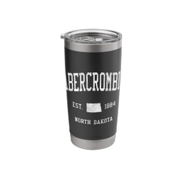 Abercrombie ND Vintage Athletic Sports JS01 Stainless Steel Insulated Tumbler